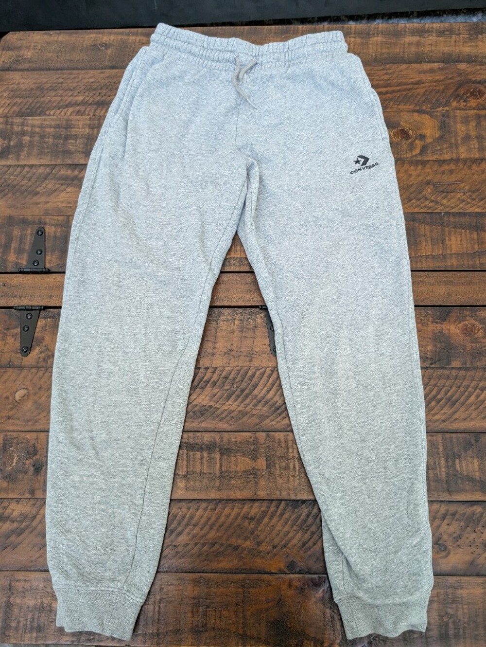 Converse Light Gray Sweatpants - Classic Logo